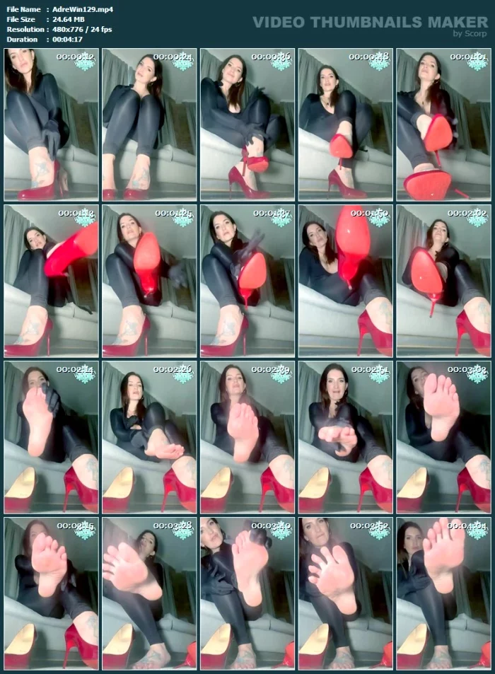 On The Floor And Clean My Heels - ADREENA WINTERS - MP4