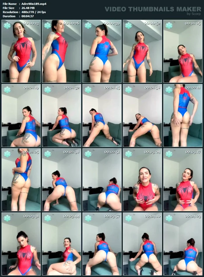Time To Heighten Those Spidey Sense - ADREENA WINTERS - MP4