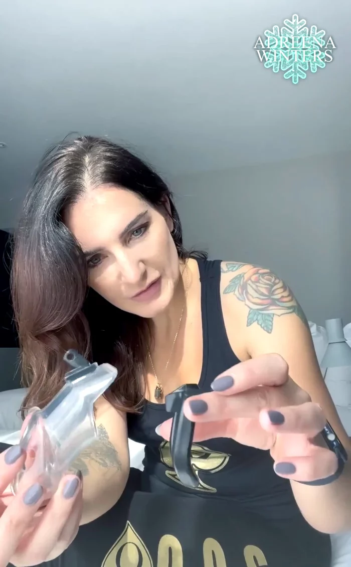 Time To Sit You Down And Tell You Where Such A Small Little Cock Should Be Kept! - ADREENA WINTERS - MP4