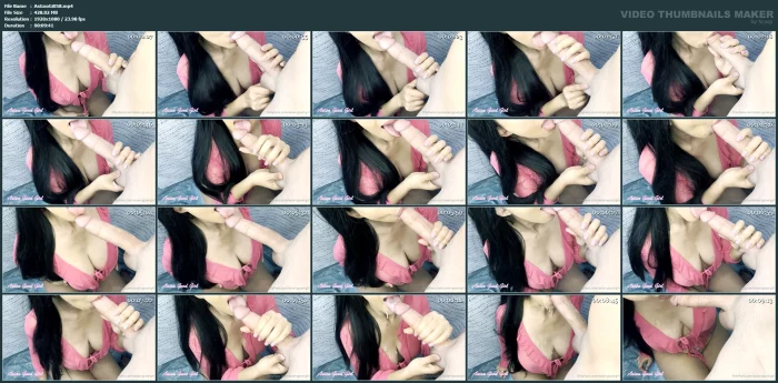 I Give This Throbbing Massive Cock A Sensual Edging Experience With My Tongue And Lips - ASIAN GOOD GIRL - MP4