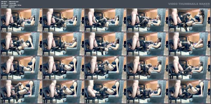 Fun But Hard Ballbusting - MISTRESSKEJTY - MP4