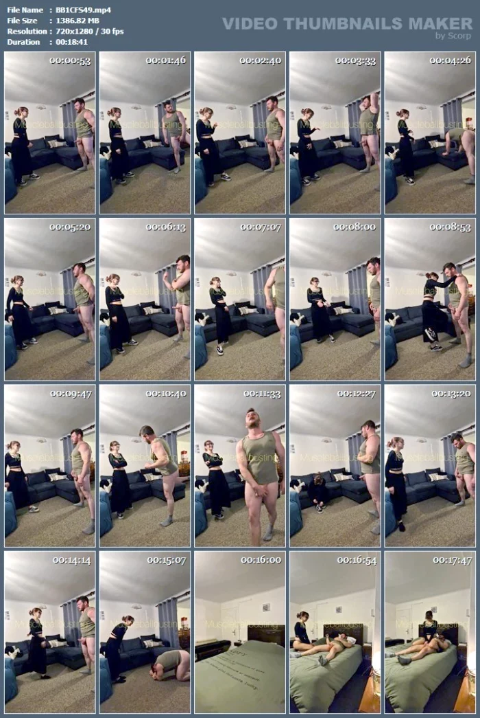 My Sisters Best Real Life Friend Ballbusts Me June 2025 - MUSCLEBALLBUSTING - MP4