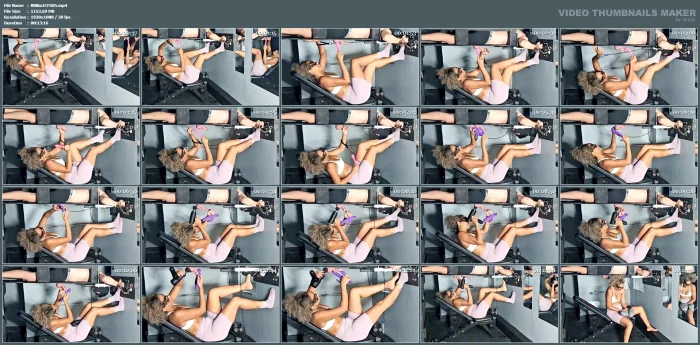 100 Hits Of Pleasure Episode 3 Point 1 Post Workout Tease Denial - BALLBUSTING BIANCA / DOMINABIANCA - MP4