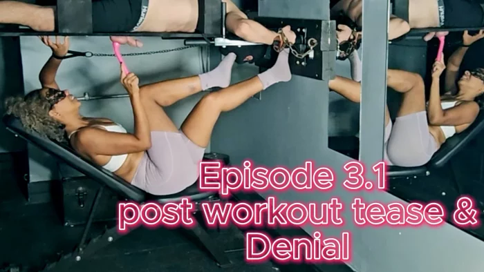 100 Hits Of Pleasure Episode 3 Point 1 Post Workout Tease Denial - BALLBUSTING BIANCA / DOMINABIANCA - MP4