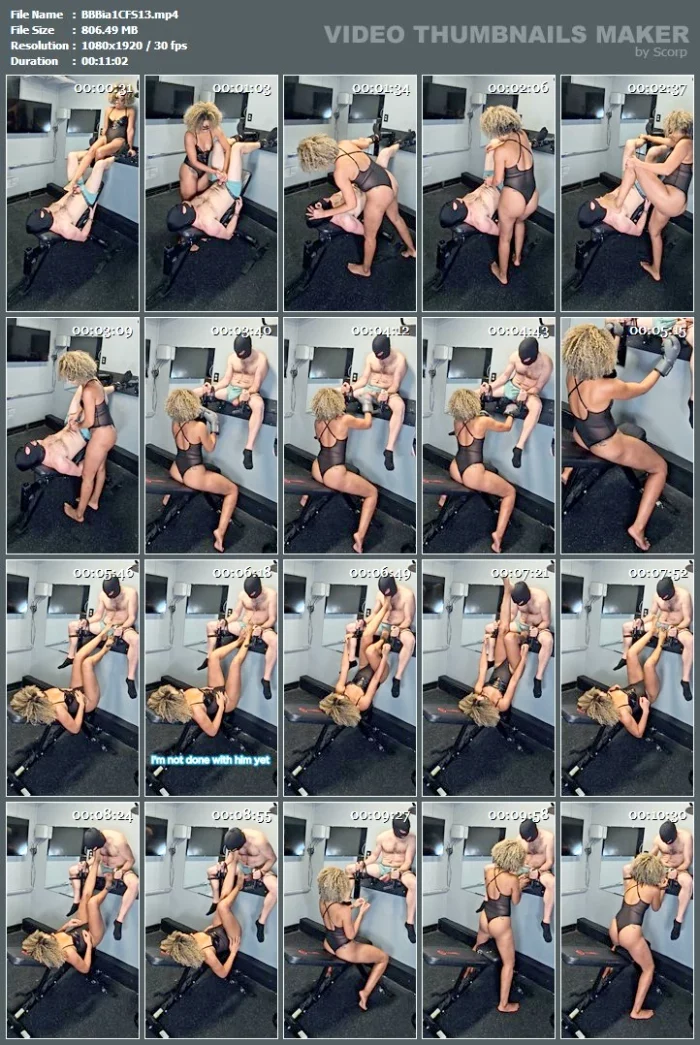 Aftershock Crushed And Caged Ballbusting Bianca Busting Balls After Electrifying Chastity Fun - BALLBUSTING BIANCA / DOMINABIANCA - MP4