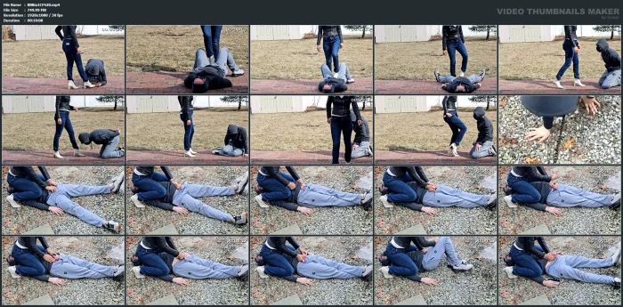 Ballbustingbianca Humiliating Outdoor Fan Meet - BALLBUSTING BIANCA / DOMINABIANCA - MP4