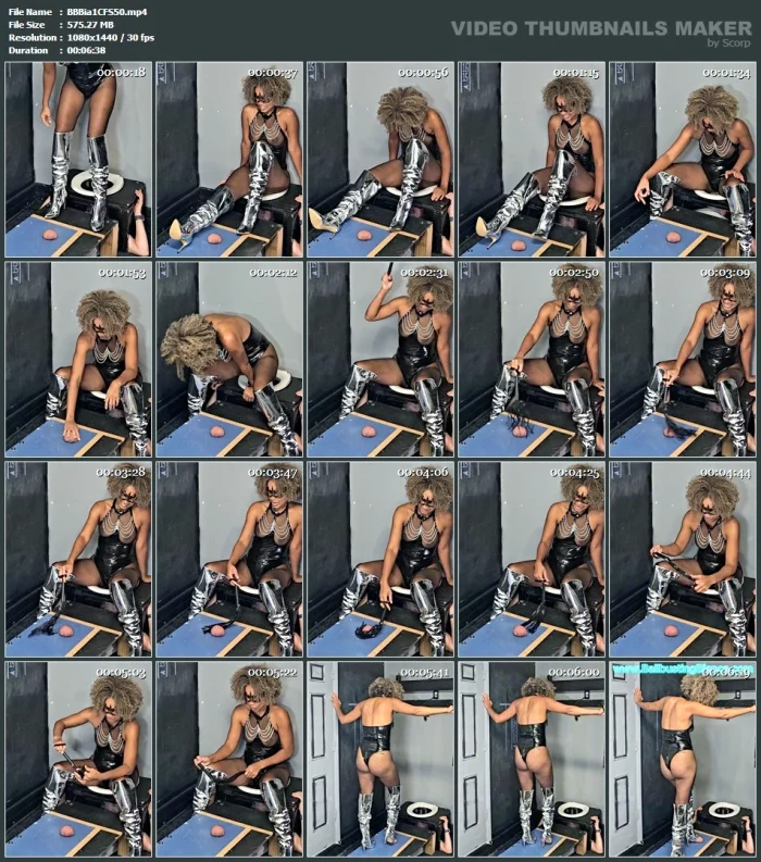 Diy Domination My First Trample Board Ballbusting - BALLBUSTING BIANCA / DOMINABIANCA - MP4