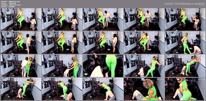Peleton Domination Sweaty Workout Worship And Ballbusting With Domina Bianca - BALLBUSTING BIANCA / DOMINABIANCA - MP4