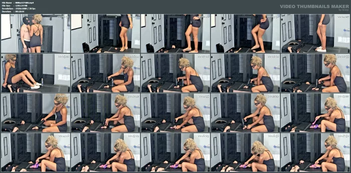 Trampled Teased Ruined Release Uncaged Balls Stomped And Overstimulated Cum Blocked By The Tight Squeeze Of The Trample Board With Domina Bianca - BALLBUSTING BIANCA / DOMINABIANCA - MP4