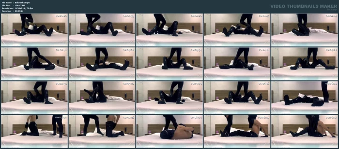 Ballbusting In Bed - BALLSMASHED BALLBUSTING - MP4