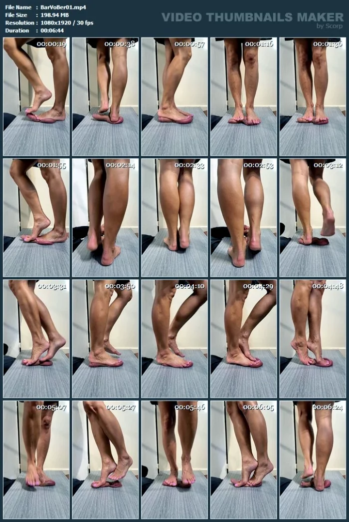 Barbie Barefoot Cock And Ball Trample No.43 - BARBIEVONBERLIN - MP4
