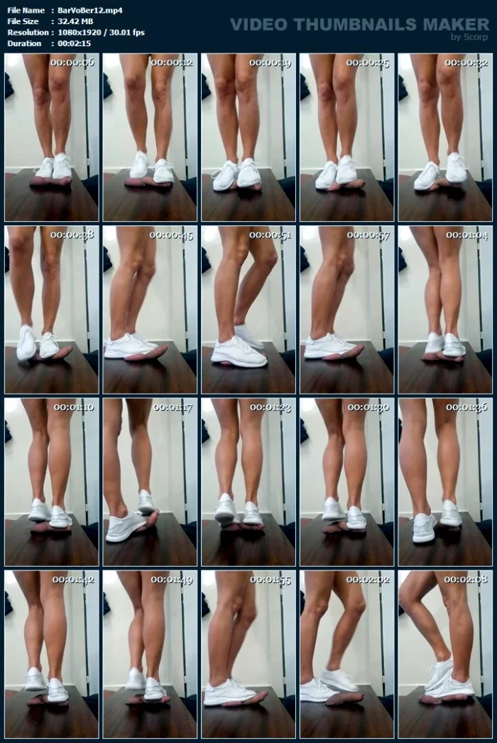 Barbie Cock And Ball Trample In White Sneakers No.13 - BARBIEVONBERLIN - MP4