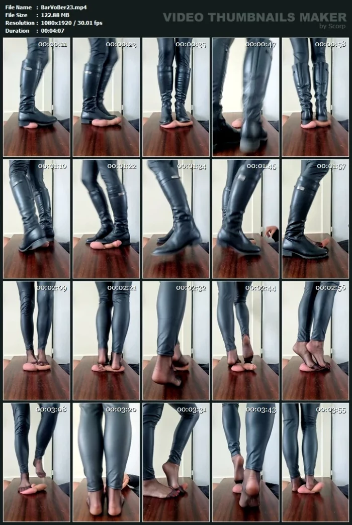 Barbie Cock Trampling With Boots And Stockings No.22 - BARBIEVONBERLIN - MP4
