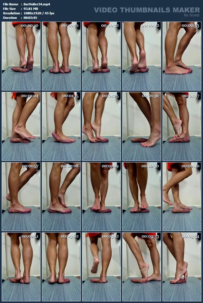 Barbie Trample Bare Feet Cock And Ball No.29 - BARBIEVONBERLIN - MP4