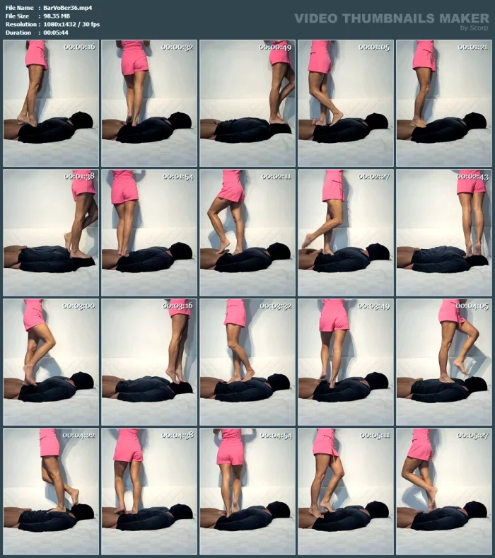 Barbie Trample Body, Face And Cock No.46 - BARBIEVONBERLIN - MP4