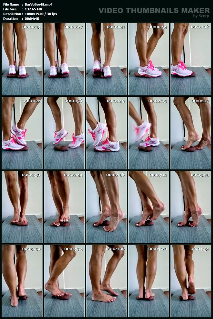 Barbie Trample Cock And Ball With Sneakers And Bare Feet No.57 - BARBIEVONBERLIN - MP4