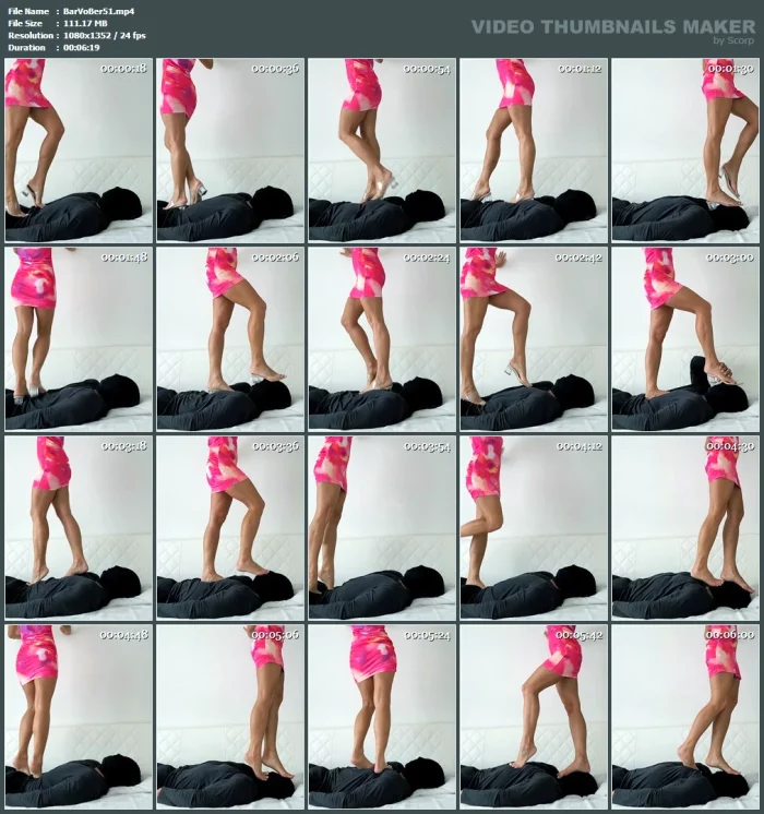 Barbie Trample In High Heels And Barefoot No.64 - BARBIEVONBERLIN - MP4