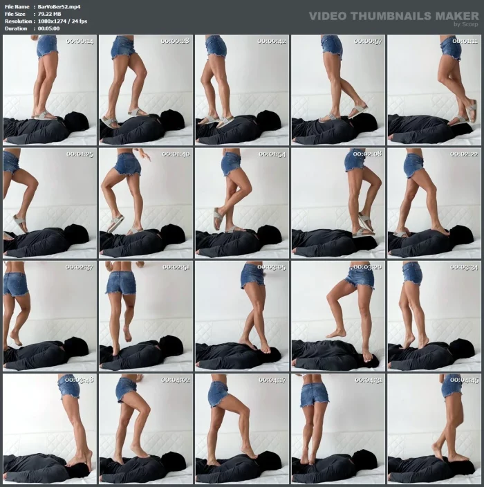 Barbie Trample In Slippers No.62 - BARBIEVONBERLIN - MP4