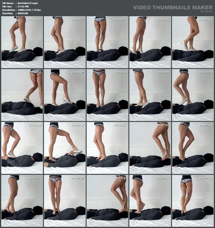 Barbie Trample With Low Shoes No.54 - BARBIEVONBERLIN - MP4