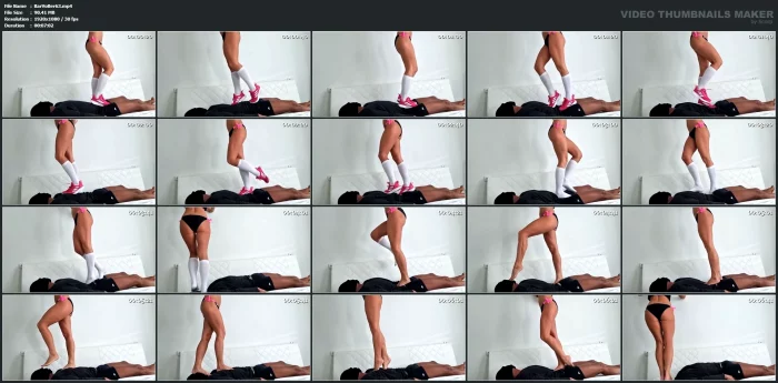Barbie Trampling Body, Face And Cock In Shoes, Socks And Bare No.17 - BARBIEVONBERLIN - MP4