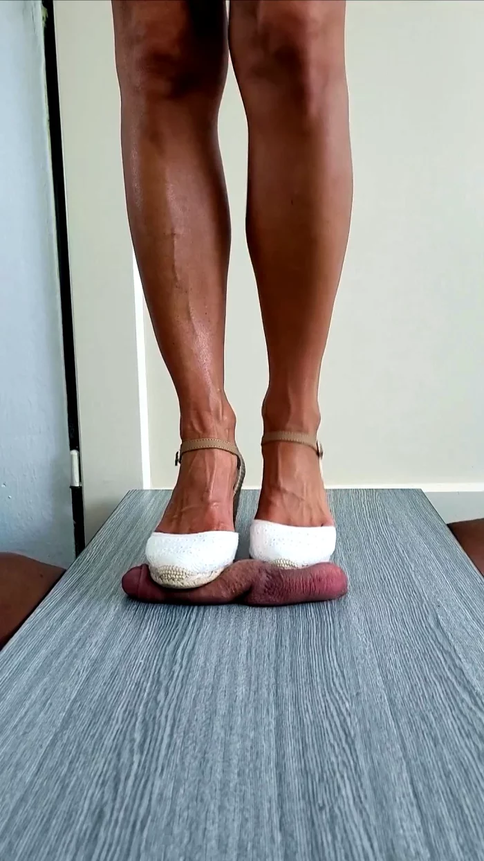 Barbie Trampling On Cock And Ball With Wedge Shoes No.75 - BARBIEVONBERLIN - MP4