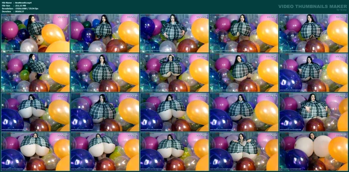 Real Time Breast Expansion In Balloon Room - BENDY BROOKE - MP4