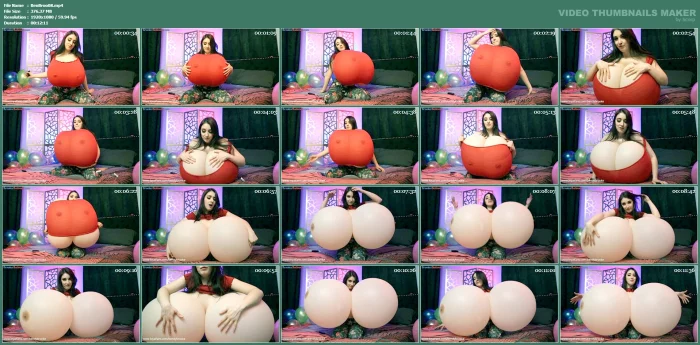 Real Time Breast Expansion! - BENDY BROOKE - MP4