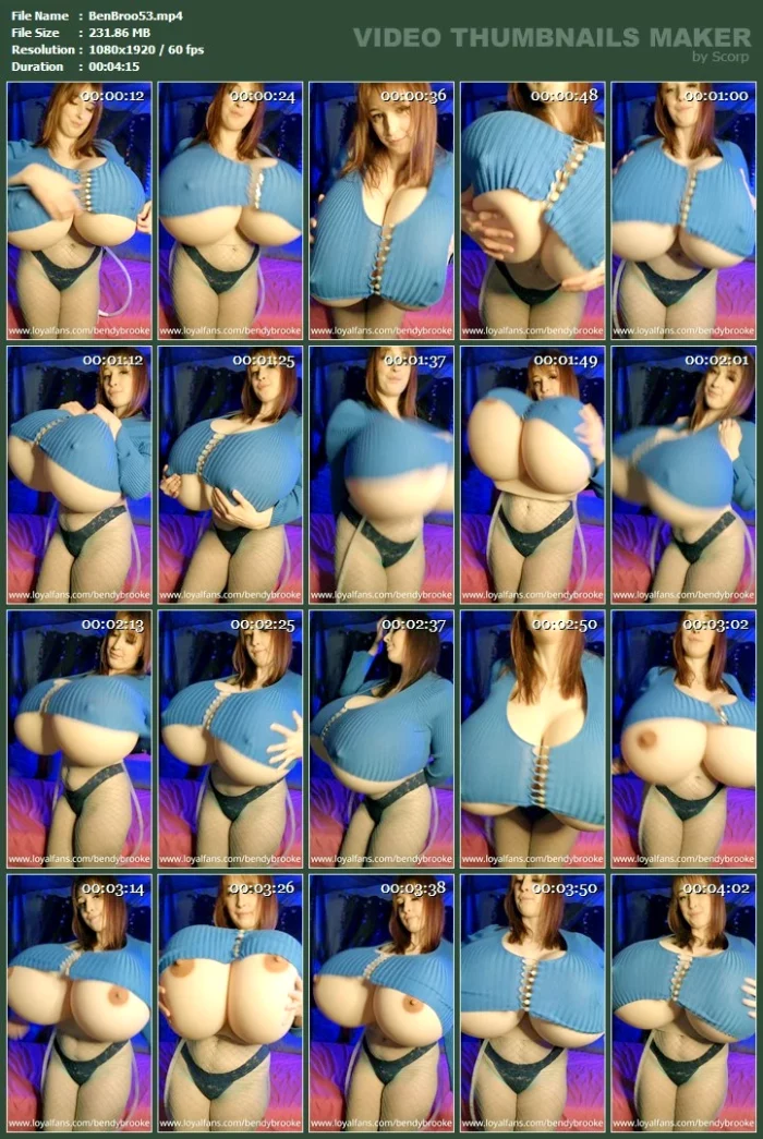 Playing With My Z Cups - BENDY BROOKE - MP4