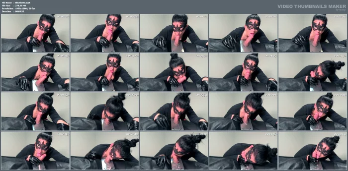 Blowjob Video - BLISSFULSHOCK - SELENA STERN BALLBUSTING GODDESS - MP4