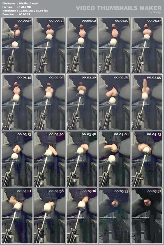 Machine Ballbusting With No Mercy!! - BLISSFULSHOCK - SELENA STERN BALLBUSTING GODDESS - MP4