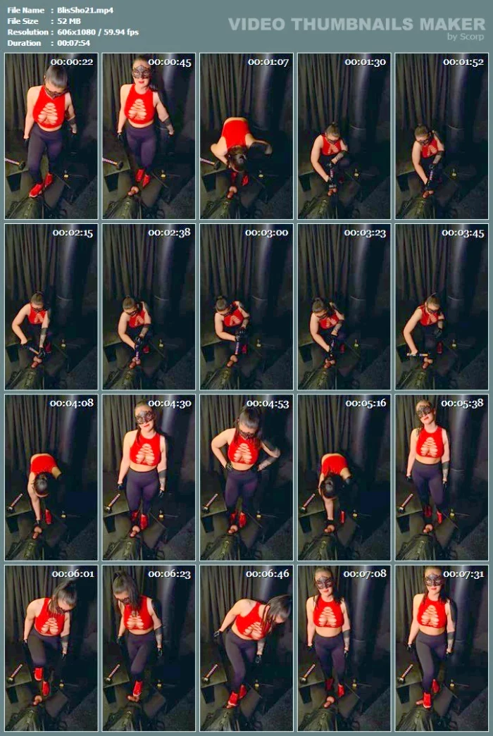Rushed But Ruthless - A Hasty Stomping In My Busy Schedule - BLISSFULSHOCK - SELENA STERN BALLBUSTING GODDESS - MP4