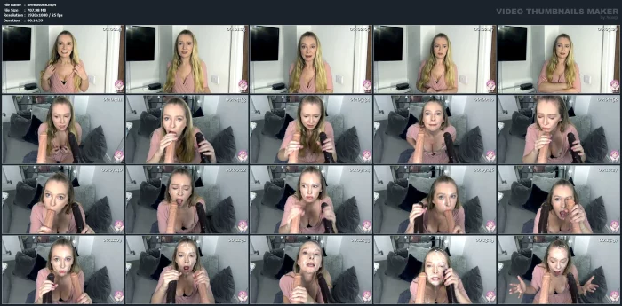 Blackmailed Mom Bukkake - BREA ROSE - MP4