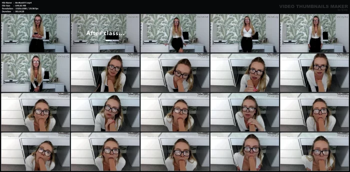 Blackmailing Your Teacher - BREA ROSE - MP4