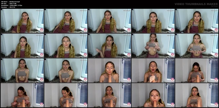 Brother Blackmails Little Sister - BREA ROSE - MP4