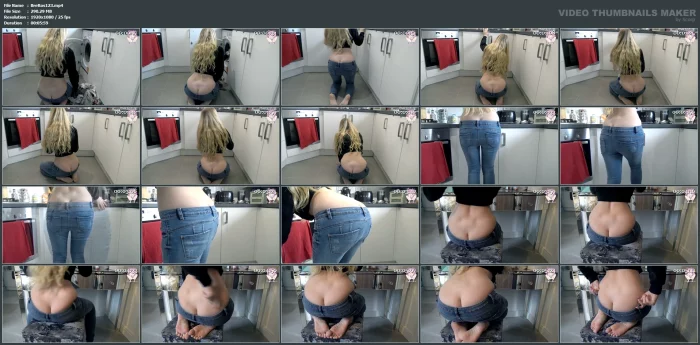 Butt Crack Voyeur - BREA ROSE - MP4