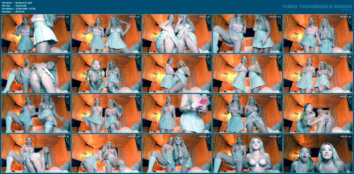 Caught Perving Up Our Skirts - Lana Wolf - BREA ROSE - MP4