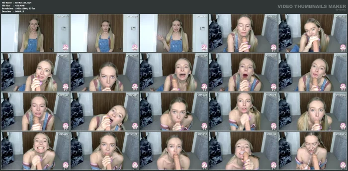 Cum On My Braces - BREA ROSE - MP4