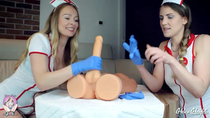 Eager Nurses Drain Your Balls - BREA ROSE - MP4