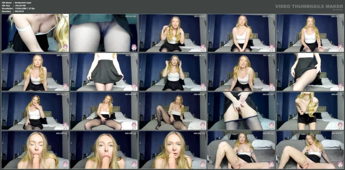 Sis Catches Bro Wearing Tights - BREA ROSE - MP4