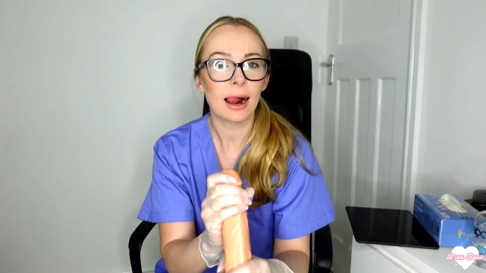 Sperm Bank Nurse Gets The Sample - BREA ROSE - MP4