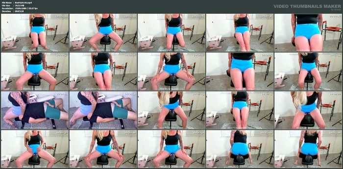 I Test Out The Breathing Capabilities Of My New Spandex Shorts While Sitting On His Face! - BRUTAL FACE SITTING AND FEMDOM - MP4