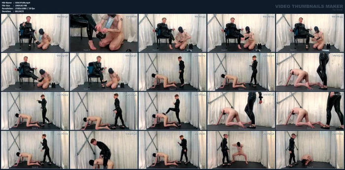 Ballbusting Ballet Extremely Brutal CBT Ballet Shoe Punishment - MADAM M - MP4