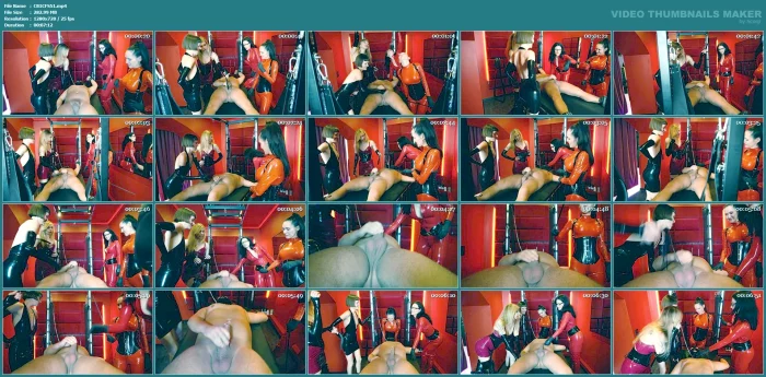 Ballbusting And Jerking Off - MISTRESS BLACKDIAMOOND - MP4