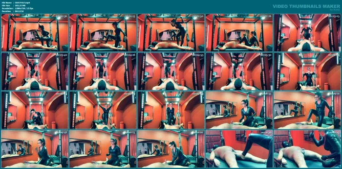 Legs Wide For CBT - MISTRESS BLACKDIAMOOND - MP4