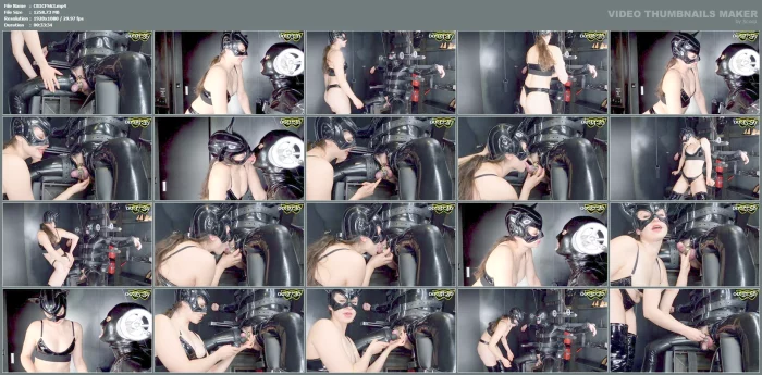 Cruel CBT Torment With Kalis Teeth Ring On Bondage Chair - PERVERFORMER - MP4
