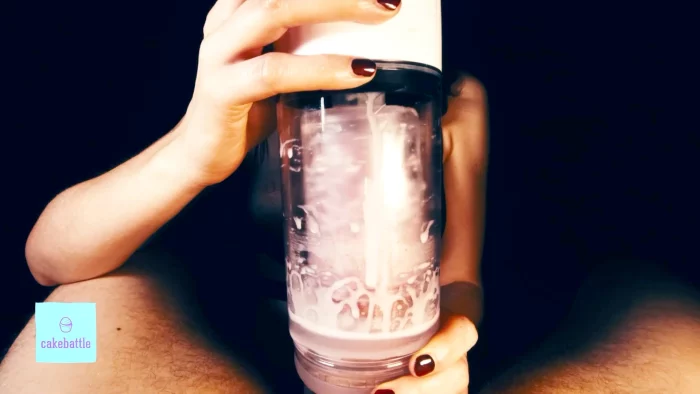 Messy 💦 POVPost Orgasm Torture With Xspacecup Mastubator After Long Edging Part 2 - CAKE BATTLE - MP4