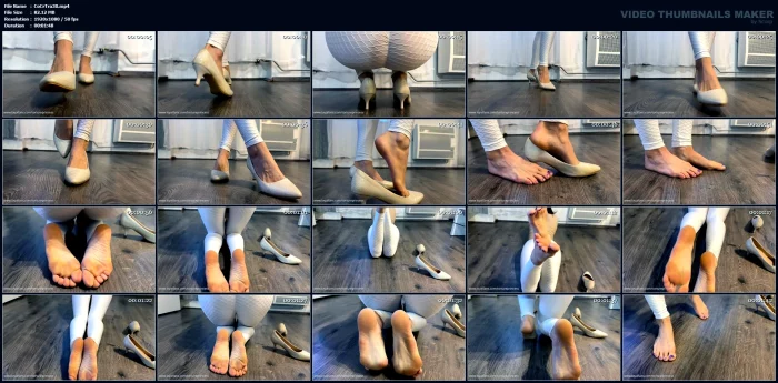 High Heels Leggings Barefeet - COCKCRUSH TRAMPLE TORTUREPRINCESS - MP4