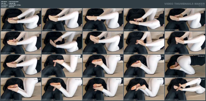 Merry Christmas Footjob - COCKCRUSH TRAMPLE TORTUREPRINCESS - MP4