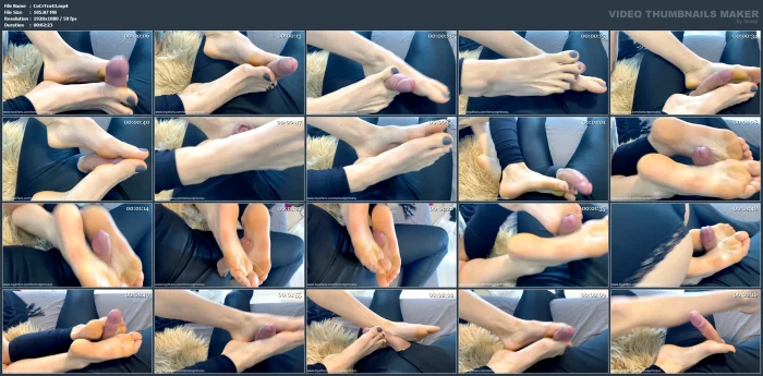 What My Slave See During My Footjob - COCKCRUSH TRAMPLE TORTUREPRINCESS - MP4