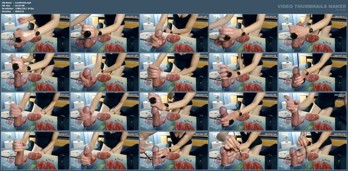 Amateur Milf Art Handjob - CORUJA PRETA - MP4